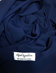 MIDNIGHT NAVY Premium Chiffon