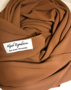 HAZELNUT Premium Chiffon